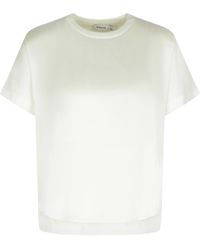 Jonathan Simkhai - 'Addy' Acetate Blend T-Shirt - Lyst