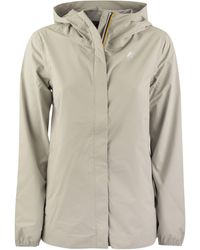 K-Way - Way Marguerite Stretch Hooded Giacca - Lyst