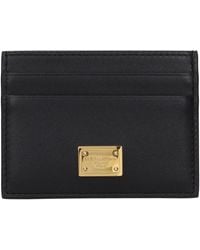 Dolce & Gabbana - Document Holder Leather - Lyst