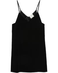 Forte Forte - Minikleid Mit V-Ausschnitt - Lyst