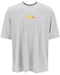 Comme des Garçons - Comme Des Garcons Hemd Lacoste Goldenes Krokodil T-Shirt - Lyst
