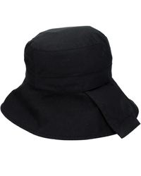 Jacquemus - Black Cotton Hat - Lyst