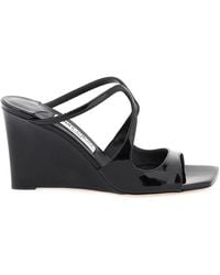 Jimmy Choo - 'Anis Wedge 85' Maultiere - Lyst