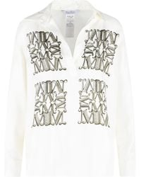 Max Mara - 'Filtro' And Silk Shirt - Lyst