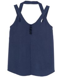 Emporio Armani - Sleeveless Top - Lyst