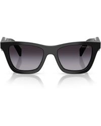 Prada - Zonnebril Prc07 S 16 K90 A Zwart/grijs Gradiënt Dames - Lyst