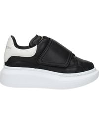 McQueen - Idee Regalo Sneakers Kids Uomo Pelle Nero/Bianco - Lyst
