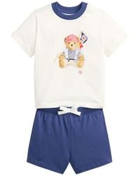Polo Ralph Lauren - T-Shirt With Shorts Set - Lyst