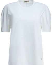 Herno - T-shirt Met Ronde Hals - Lyst