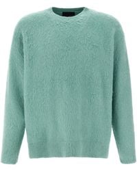 Roberto Collina - Shearling Cotton Sweater - Lyst