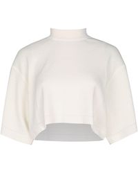 Alaïa - Crop Top Ss - Lyst