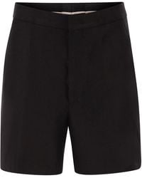 Tagliatore - Elle Tailored Linen Bermuda Shorts - Lyst