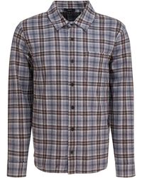 Vince - Chaqueta sobrecamisa a cuadros - Lyst