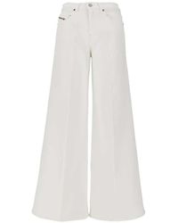 DIESEL - Wide-Leg High-Waist Jeans - Lyst