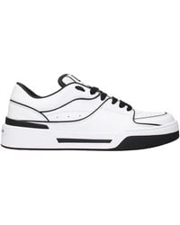 Dolce & Gabbana - Calfskin Nappa New Roma Sneakers - Lyst
