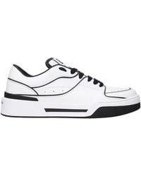 Dolce & Gabbana - Calfskin Nappa New Roma Sneakers - Lyst