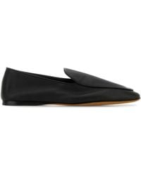 The Row - Leather Awar Loafers - Lyst
