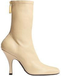 KHAITE - Eva Mid Calf Stiefel 100 - Lyst