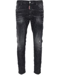 DSquared² - Urban Skater Jeans Mit Zerstörten Details - Lyst