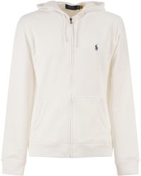 Polo Ralph Lauren - Hooded Terry Cloth Sweatshirt - Lyst