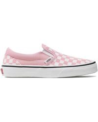 Vans - Sneaker "Classic Slip-On (Checkerboard) - Lyst