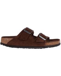 Birkenstock - Arizona Sfb Carafe Tonal, Suede Leather, S - Lyst