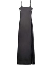 Courreges - Long Dress With Cut-Out Detail - Lyst