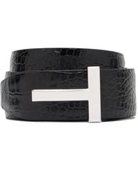 Tom Ford - Riem Met Logoplakkaat - Lyst