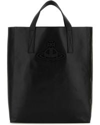 Vivienne Westwood - Leather Medium Sarah Shopping Bag - Lyst