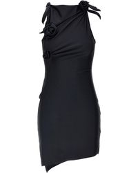Coperni - 'Asymmetric Flower' Mini Dress - Lyst