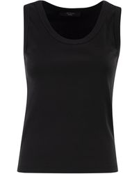 Weekend by Maxmara - Top de algodón elástico Wkdmultic - Lyst