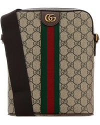 Gucci - Canvas Small Ophidia Crossbody Bag - Lyst