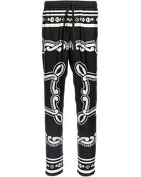 Dolce & Gabbana - Silk Pants - Lyst