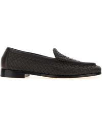 Bottega Veneta - Woven Charlotte Loafers - Lyst