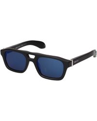 McQueen - Alexander Mc Queen Sunglasses Acetate/Electric - Lyst