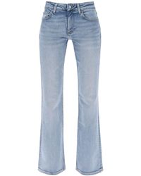 Ganni - 'Iry' Jeans mit leichtem Waschen - Lyst