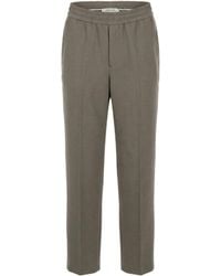 Golden Goose - Journey M's Wide Jogging Pant Pompeo Virgin Wool Chevronne - Lyst