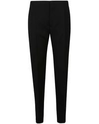 Bottega Veneta - Curved Shape Wool Trousers - Lyst