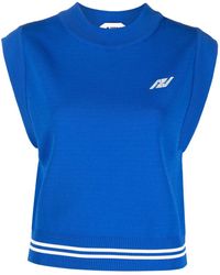 Autry - Top Met Geborduurd Logo - Lyst