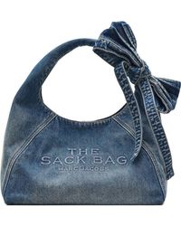 Marc Jacobs - Bolso The Bow Denim Sack - Lyst