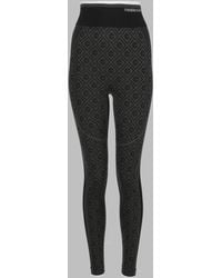 CASABLANCA - Monogram High-Waisted Leggings - Lyst