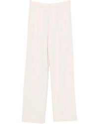 forte_forte - Wool High Waist Pants - Lyst