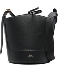 A.P.C. - Ana Small Bucket Bag - Lyst