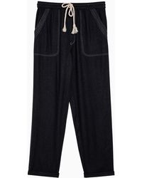 Isabel Marant - Trousers With Drawstring - Lyst