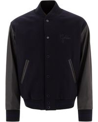 Golden Goose - Wool And Leather Bomber Jacket - Lyst