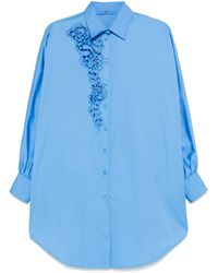 Ermanno Scervino - Camicia Con Ricamo - Lyst