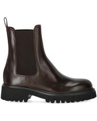 Guglielmo Rotta - Worms Chocolate Chelsea Boot - Lyst