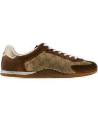 Gucci - Leather Upper And Rubber Sole Sneaker - Lyst