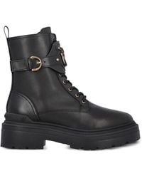 Pinko - Mia Lederkampfstiefel - Lyst