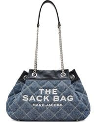 Marc Jacobs - Quilted Denim Shoulder Bag - Lyst